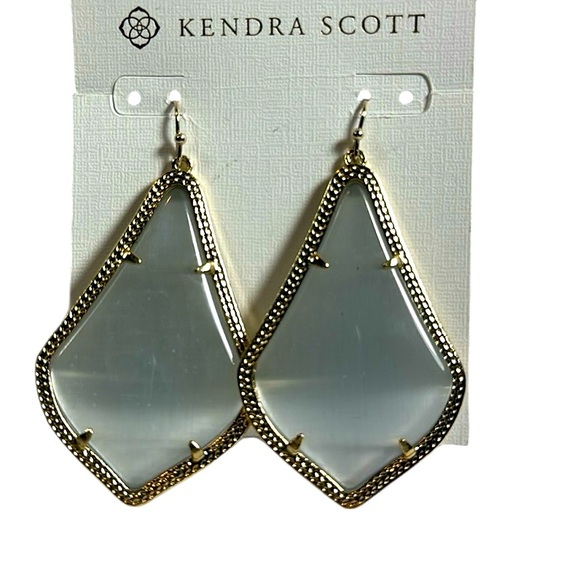 Kendra Scott Alex Drop Earrings gold gray - Picture 3 of 5